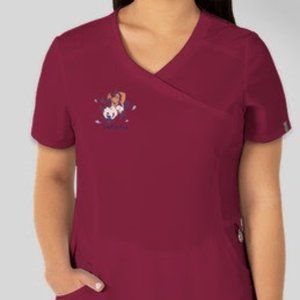 I'm Fabulous Scrub Top